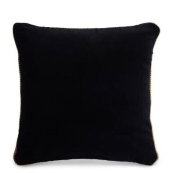 Versace Sequin Medusa Metal Mesh Accent Pillow Cushion Rtl $1990 - Picture 4 of 9